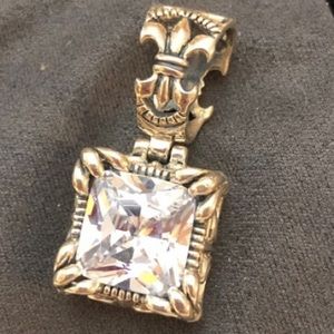 Silpada Vintage .925 Sterling Silver  “Uptown” Pendant Exquisite Condition